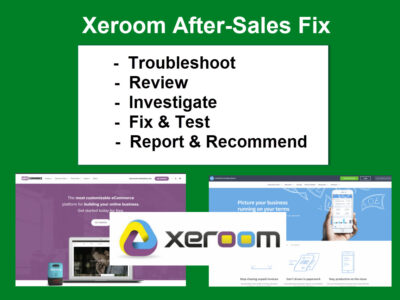 Xeroom After-Sales Investigate & Fix
